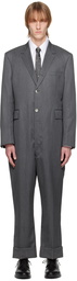 Thom Browne Gray Sport Coat Jumpsuit