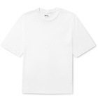 Margaret Howell - MHL Oversized Cotton and Linen-Blend Jersey T-Shirt - White