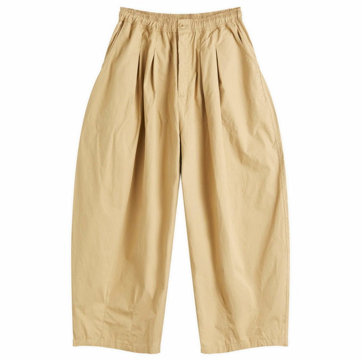Photo: Anglan Men's Essential Easy Balloon Trousers in Beige 