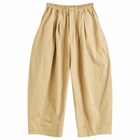 Anglan Men's Essential Easy Balloon Trousers in Beige 