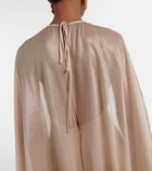 Tom Ford Caped satin gown