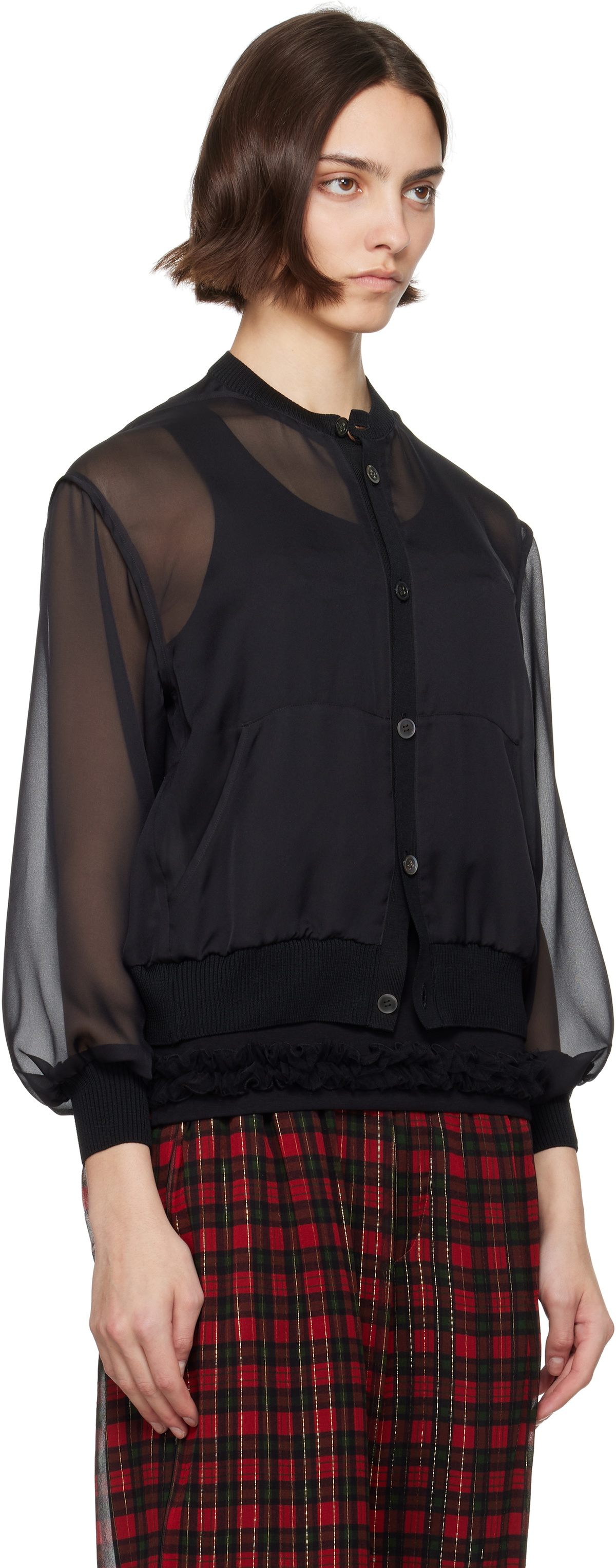 UNDERCOVER Black UC1E1203-2 Cardigan