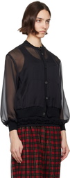 UNDERCOVER Black UC1E1203-2 Cardigan