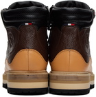 Moncler Brown Peka Trek Boots