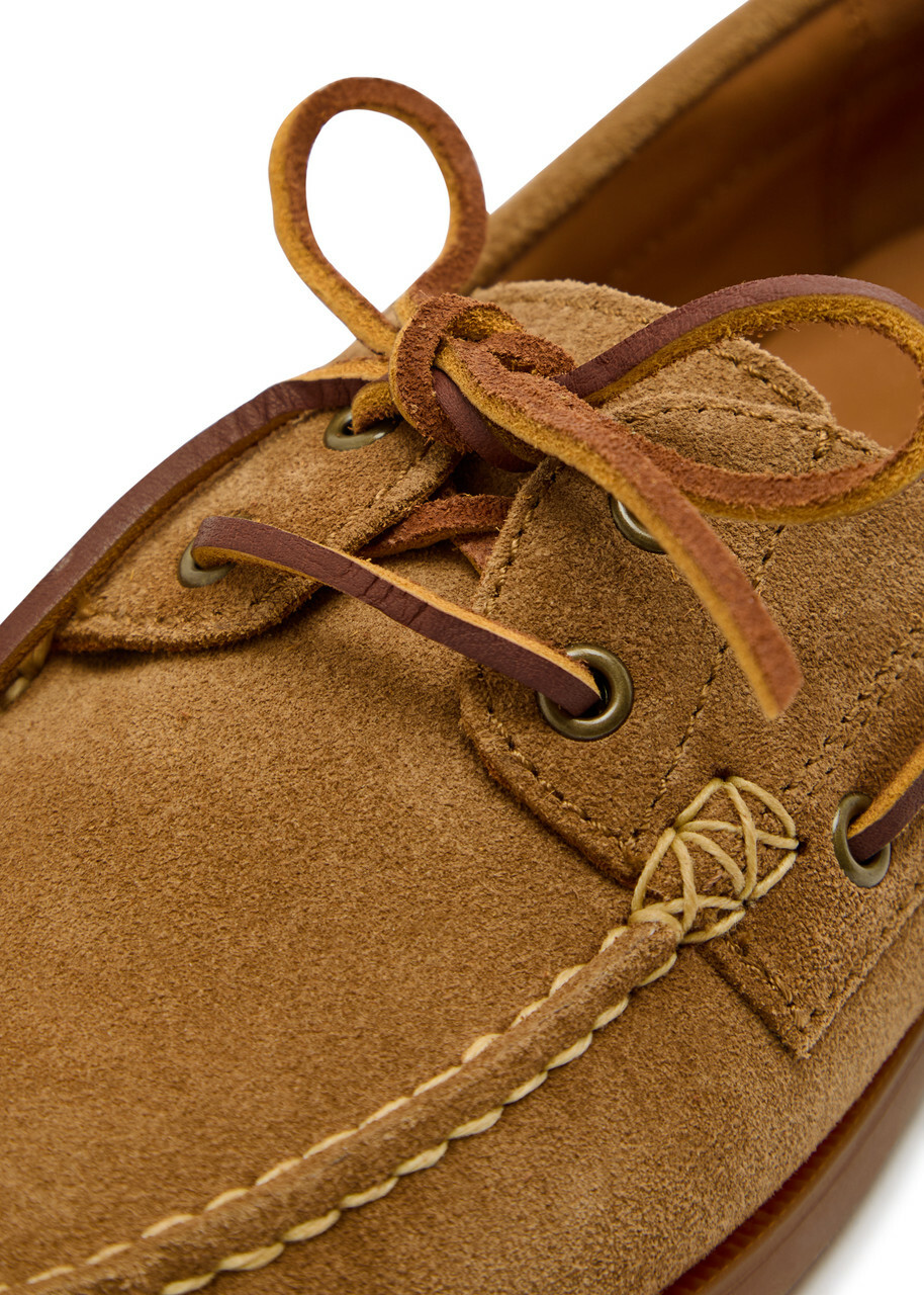 Polo Ralph Lauren Merton Suede Loafers Tan