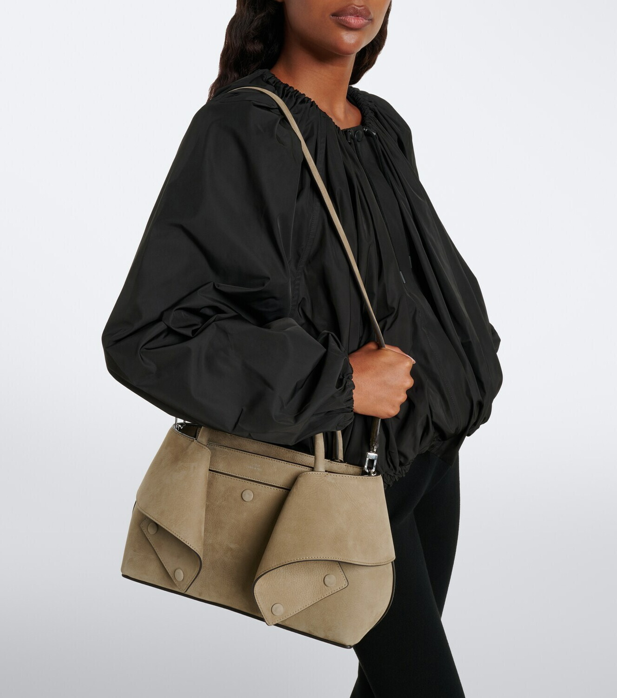 Toteme Mercer Small leather top-handle bag