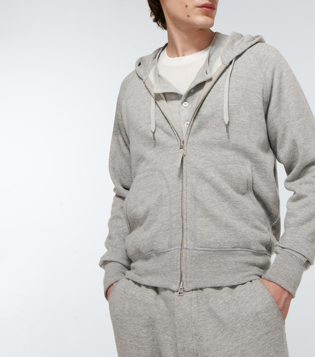【関税&送料込】Tom Ford Felpa In Cotone Tom Ford - Cotton-blend hoodie TOM FORD