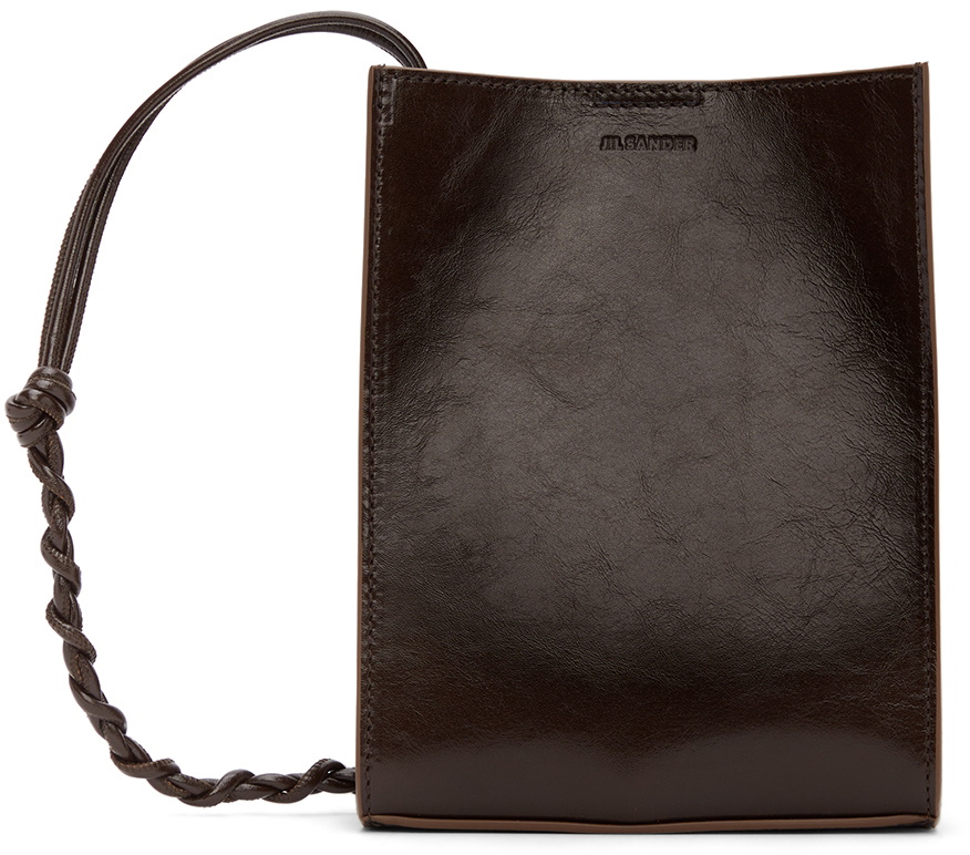 logo-embossed crossbody bag, Jil Sander