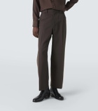 Lemaire Gabardine straight pants