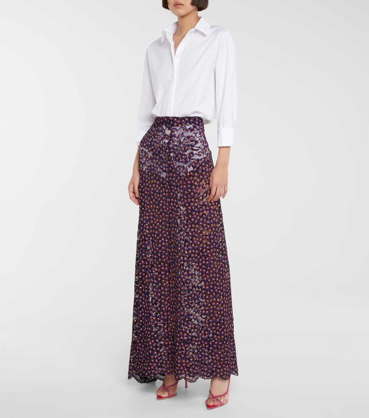 paco rabanne tie dye skirt