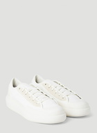 Y-3 - Ajatu Court Sneakers in White