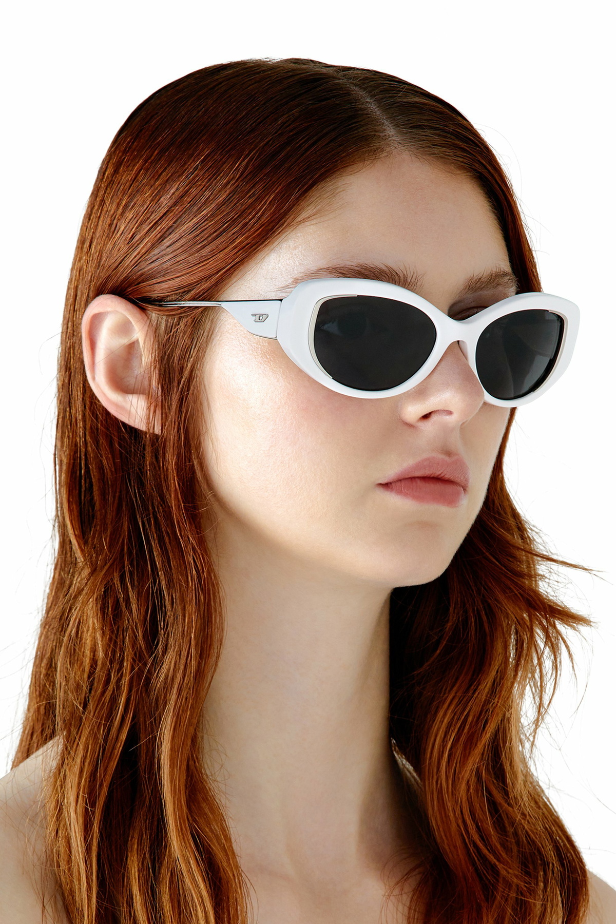 Diesel Cat-eye style sunglasses - Sunglasses - Unisex - White Diesel