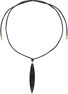 Sophie Buhai Black Onyx Crevice Pendant Necklace