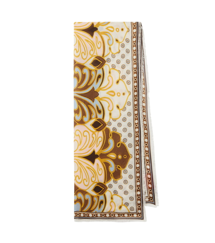 Photo: La DoubleJ Printed scarf