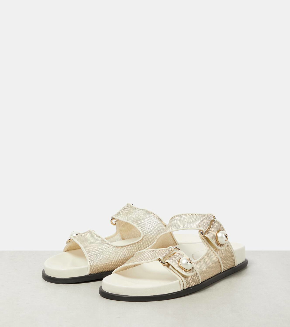 Jimmy Choo Fayence leather sandals Jimmy Choo
