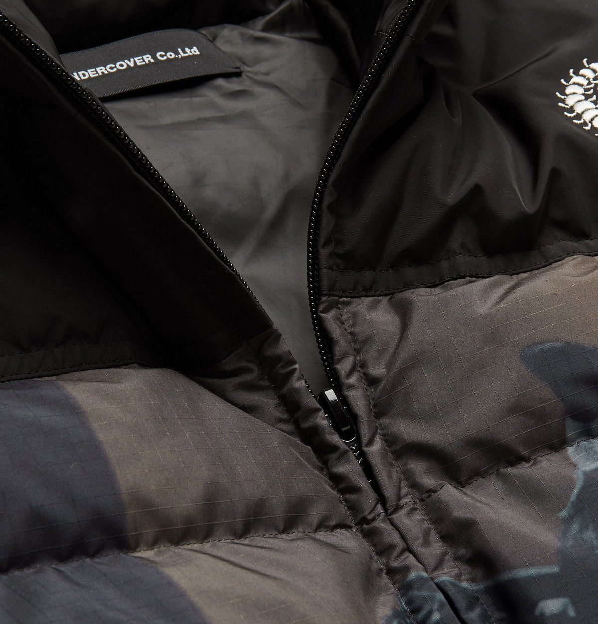 Undercover - Quilted Printed Ripstop-Shell Down Jacket Undercover - Quilted Printed Ripstop-Shell Down Jacket