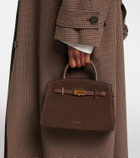 DeMellier Hudson Small suede top-handle bag