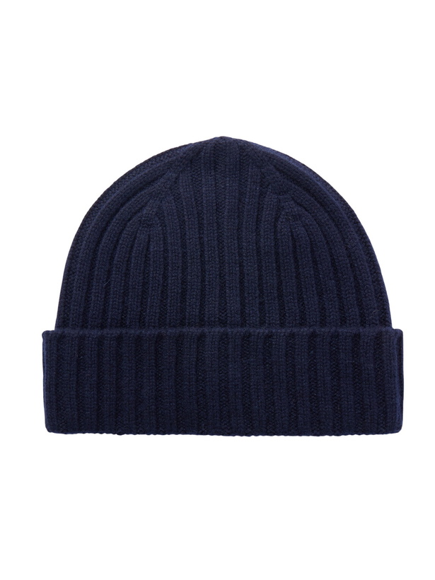 Photo: Mr P. - Cairn Ribbed Cashmere Beanie