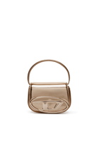 Diesel 1DR-XS-S-Iconic mini bag in mirrored leather - Handbags Womens in Brown