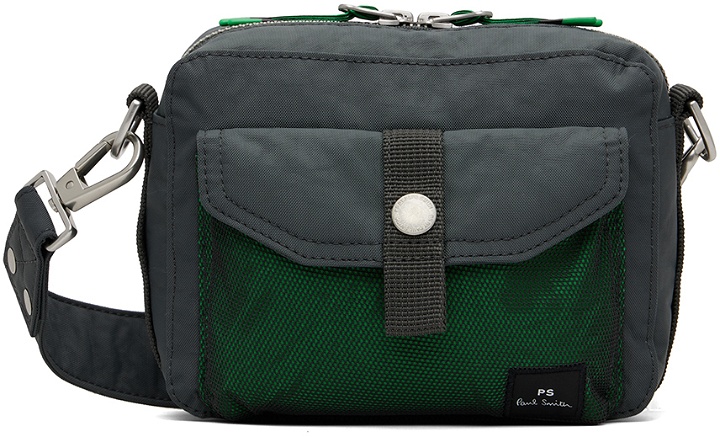 Photo: PS by Paul Smith Gray Xbody Outdoor Bag