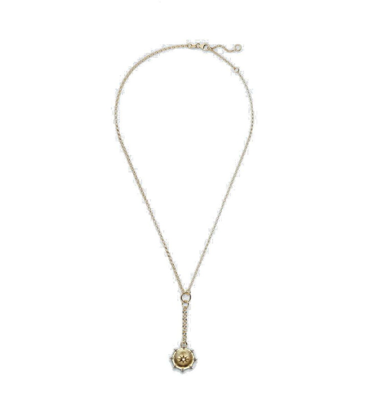 Photo: Foundrae Spark Love 18kt gold chain necklace with diamonds