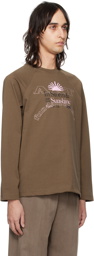 Kijun Brown 'Sunshine' Long Sleeve T-Shirt