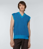 Marni Jacquard wool sweater vest