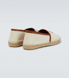 Ralph Lauren Purple Label - Bosworth monogram canvas espadrilles