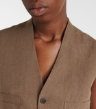 Ralph Lauren Collection Jaiden linen vest