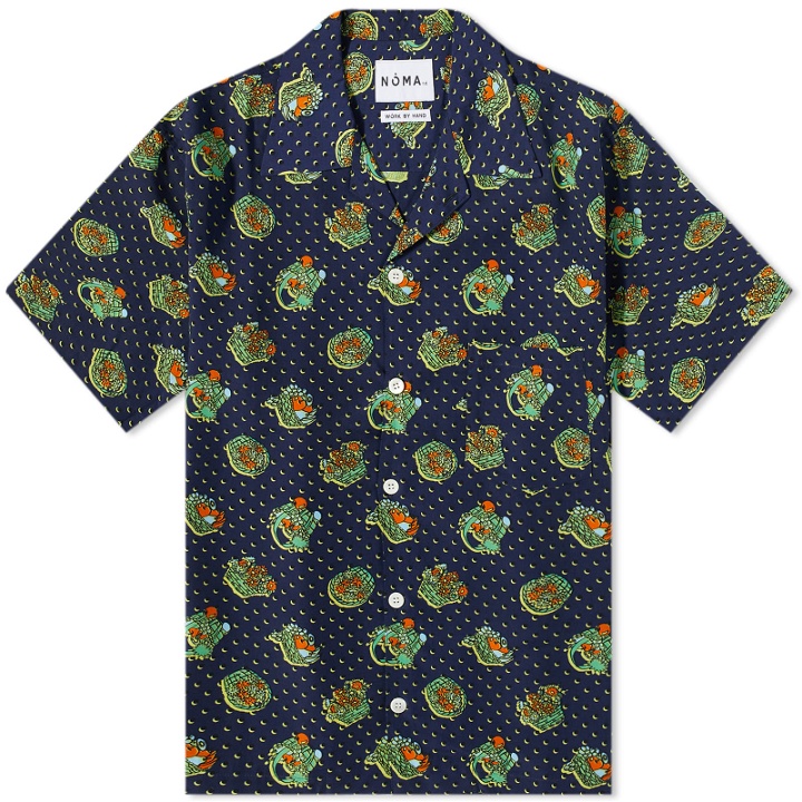 Photo: Noma t.d. Men's Baskets Vcaation Shirt in Navy