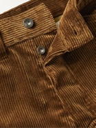 L.E.J - Straight-Leg Cotton-Corduroy Trousers - Brown