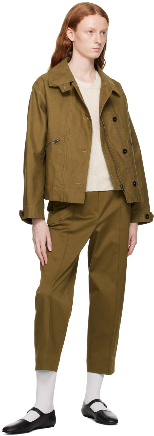 Margaret Howell Off-White Relaxed-Fit Sweater