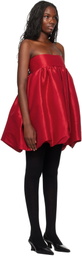 Kika Vargas SSENSE Exclusive Red Crie Minidress
