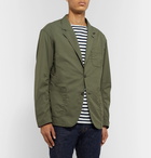 nonnative - Army-Green Scientist Cotton-Blend Ripstop Blazer - Green