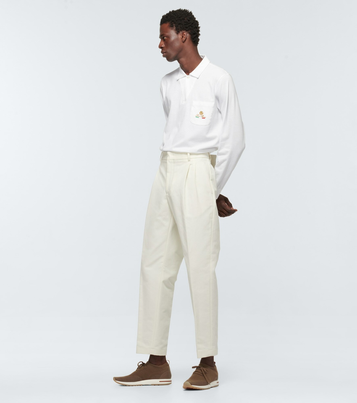 Loro Piana - Horsey open polo shirt Loro Piana