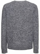 DUNHILL - Brushed Wool Crewneck Sweater