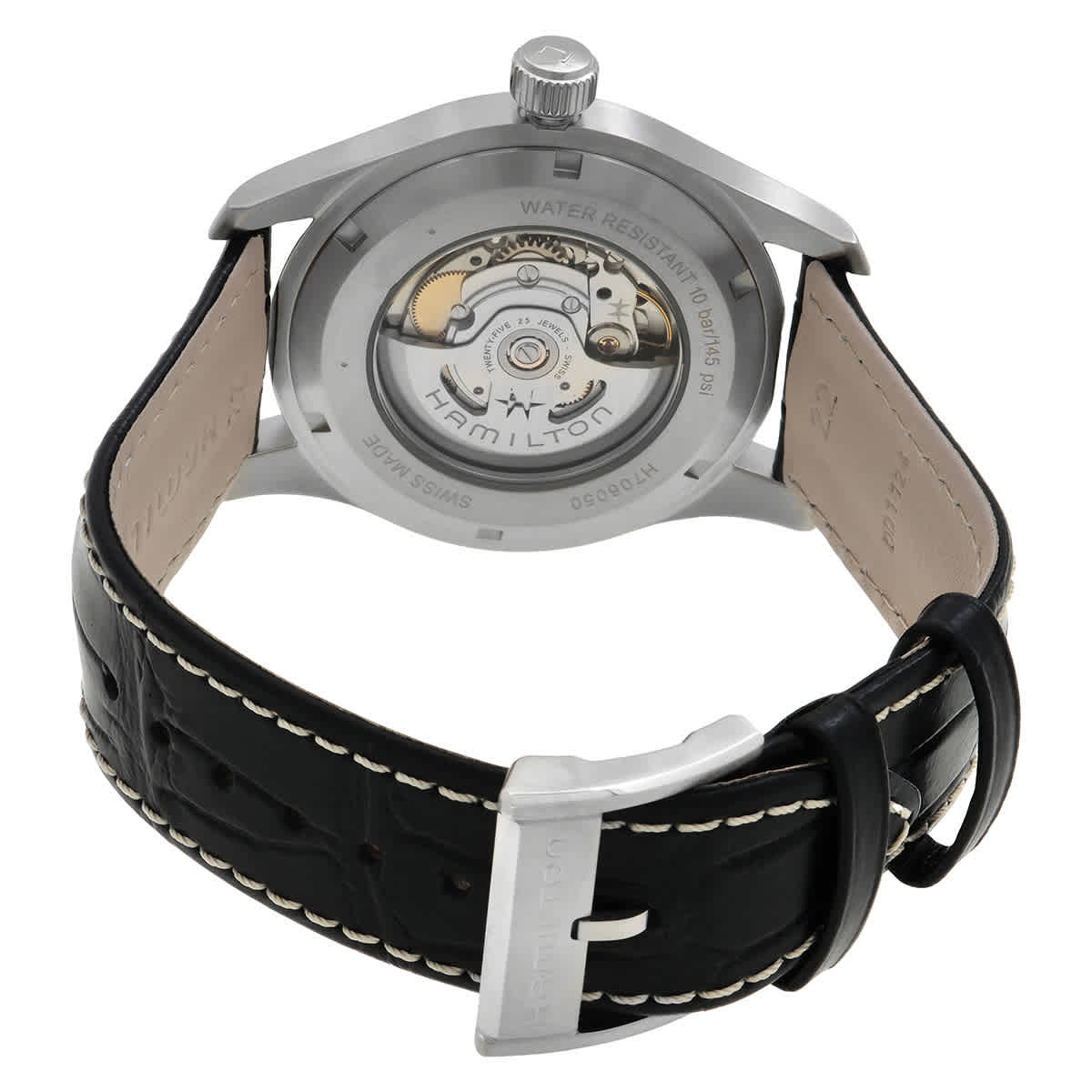 Hamilton Khaki Field Murph Automatic Black Dial Mens Watch Bundle H70605732