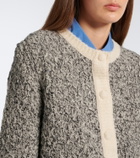 Moncler Wool and alpaca-blend cardigan