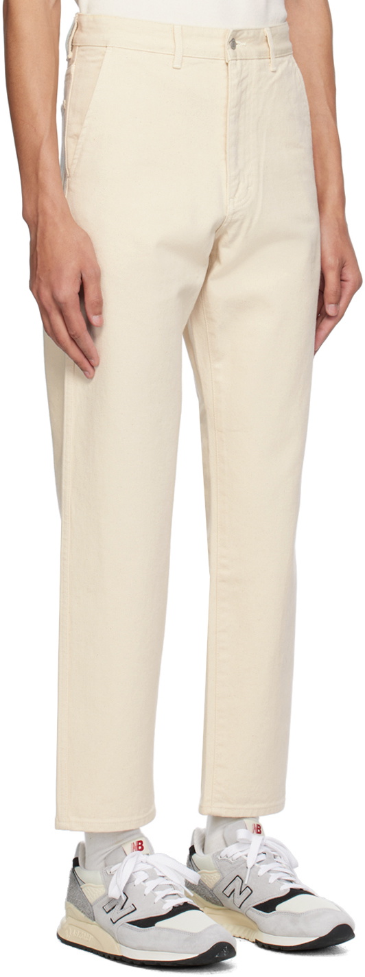 POTTERY Off-White Comfort Jeans