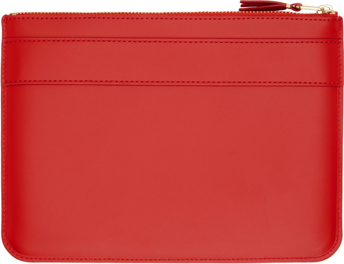 COMME des GARÇONS WALLETS Red Big Bow Pouch
