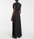 Wardrobe.NYC - Cotton and silk maxi dress