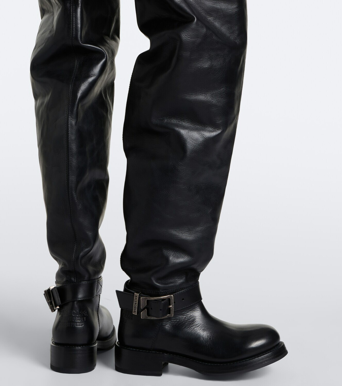 Balenciaga Leather over-the-knee boots