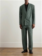 LEMAIRE - Cotton and Silk-Blend Suit Jacket - Green