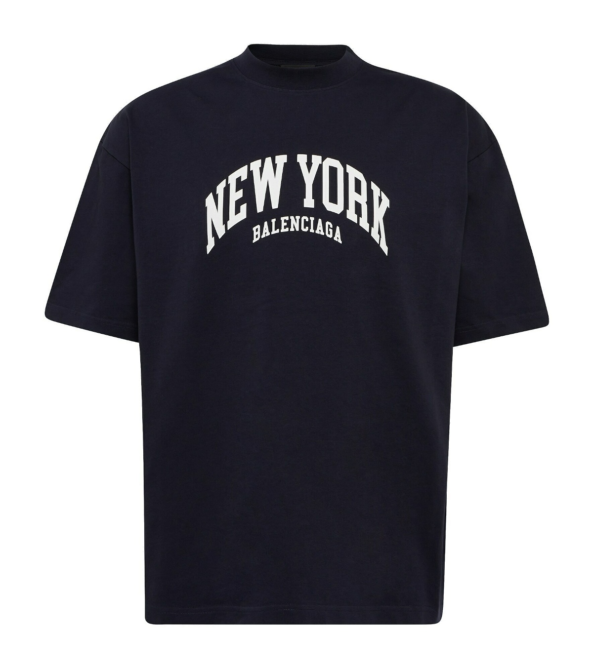 Photo: Balenciaga - Cities New York cotton jersey T-shirt