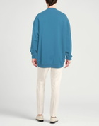 Lanvin Mens Sweatshirt Azure