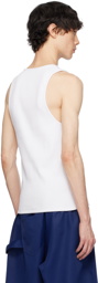 JW Anderson White Anchor Tank Top