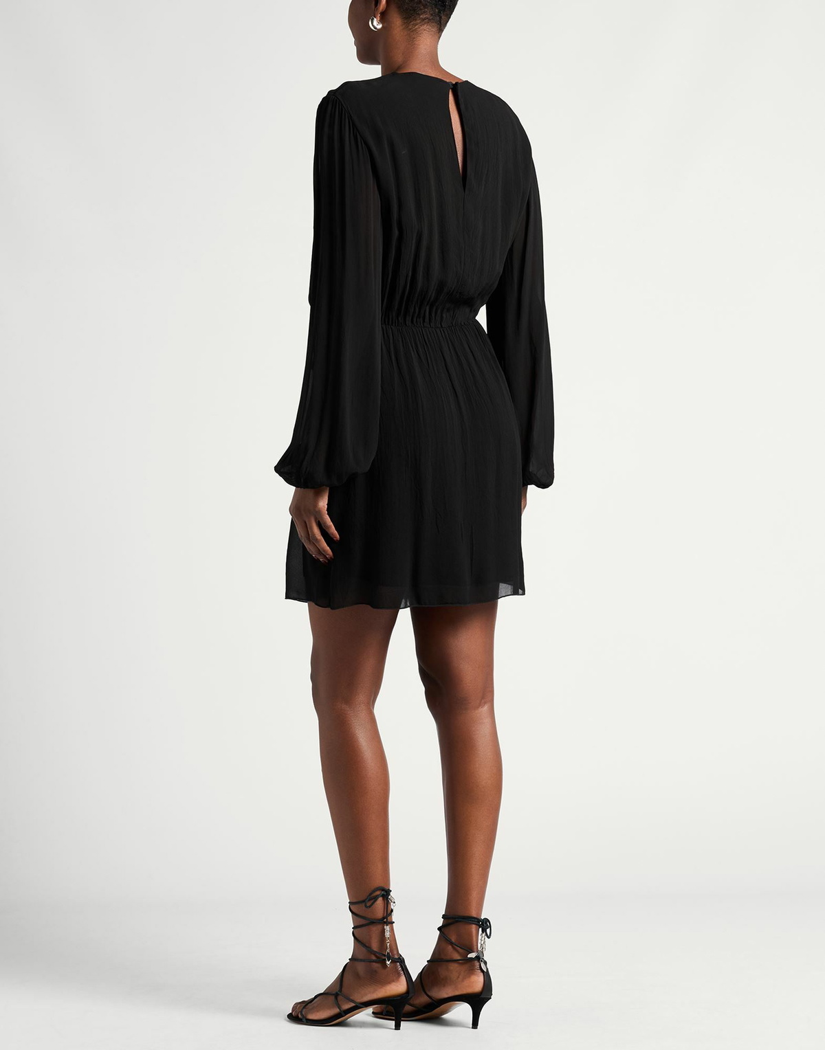 Manila Grace Womens Mini dress in Black