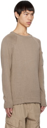 C.P. Company Beige Pocket Sweatshirt