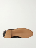 Drake's - Charles Suede Penny Loafers - Brown