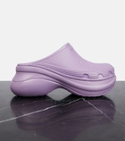 Balenciaga X Crocs platform slides
